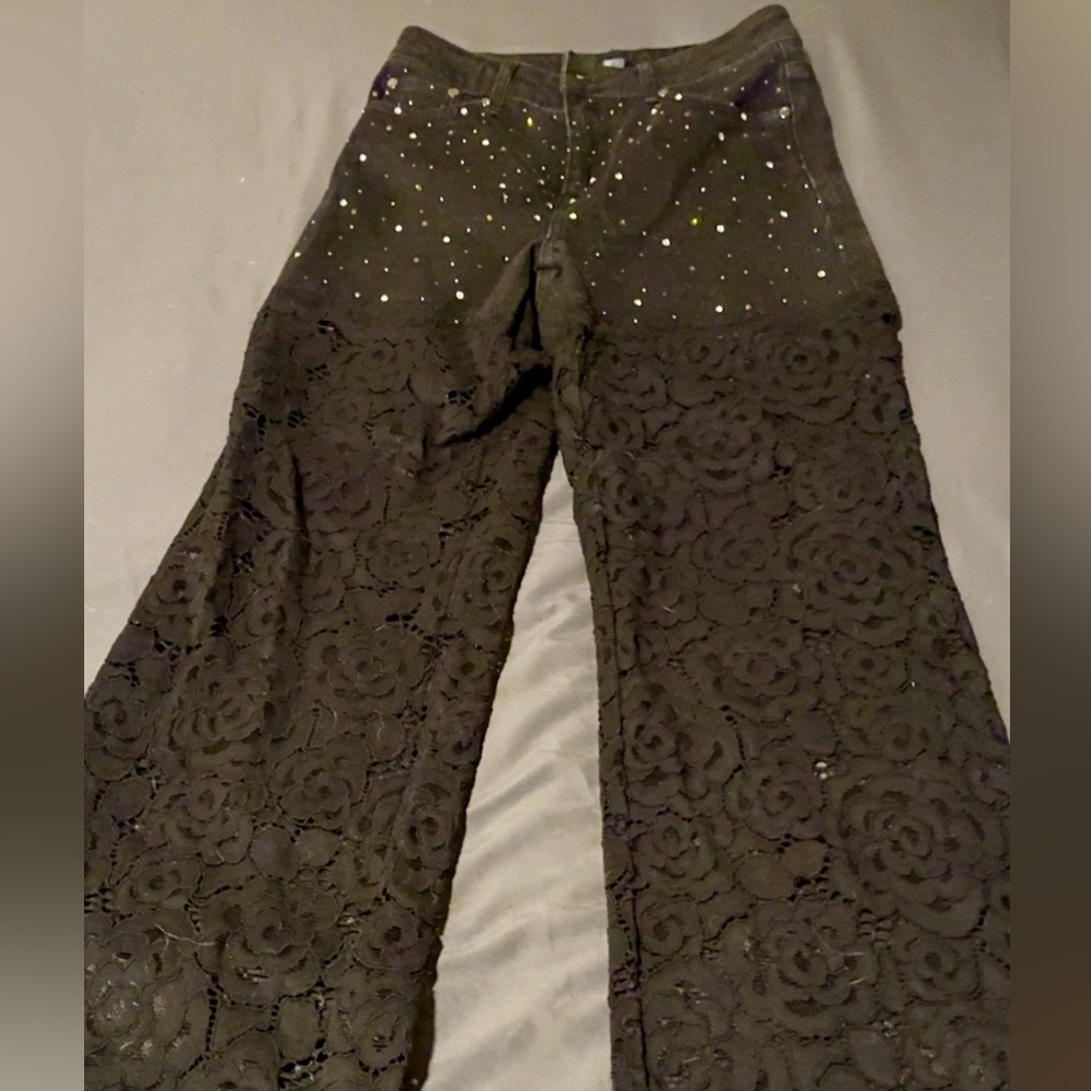 Bebe Black Denim Jeans